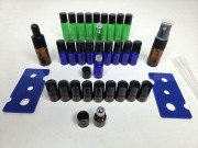 ZESTAW 32 Butelek Roll-on 2ml, 5ml,10ml+Butelka Atomizer, Pipeta, Otwieracz