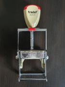 Metalowy stempel Trodat 4203, używany, sprawny 