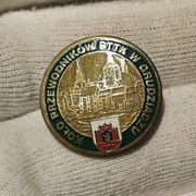 Odznaka PTTK Koło Przewodników w Grudziądzu - średnica 25 mm