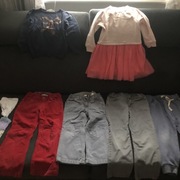 Zestaw 6 x paka ubran spodnie 98/110 cm H&M