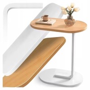 Stolik kawowy biały prostokątny