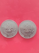 Monety 1 zł destrukt ( nie pełne daty ) piękne 