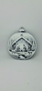 Bombka zawieszka Boże Narodzenie szopka 10cm 