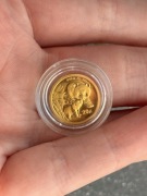 Chińska Panda złoto 1/20 oz Au 999 2004