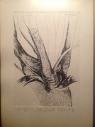 Grafika Marian Czapla 1980