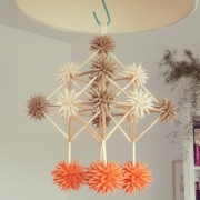 Pająk ludowy ozdoby ze słomy sztuka ludowa