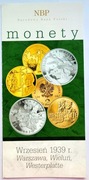 Folder Wrzesień 1939 r. dla200 zł 10 zł i 2 zł 