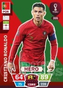 PANINI WORLD CUP QATAR 2022 HERO CRISTIANO RONALDO PORTUGALIA 205