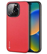 Hybrydowe etui plecki Dux Ducis Premium Case do iPhone 14 Max czerwone 