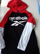 Bluzka z kapturem długi rękaw Reebok 140 