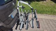 Bagażnik rowerowy na hak FABBRI Portatutto na 3 rowery odchylany