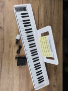 Nowe Pianino Cyfrowe Białe 61 Klawiszy 910x193x55MM