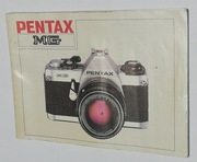 Instrukcja do Pentax MG Instrukcja z objektywami i do lampy