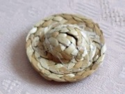 Miniaturka - Kapelusz słomkowy - skala 1:12 - Dollhouse