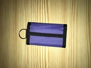 Portfel czarno-fioletowy Rio