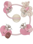 LAMPA SUFITOWA POKÓJ DZIECIĘCY NOWODVORSKI MODEL HONEY 4 PUNKTY ŚWIATA 