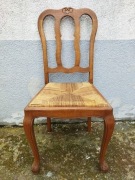 Dębowe krzesło ludwik