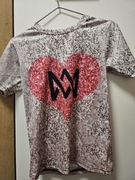 Bluzka z nadrukiem w rozmiarze S 