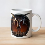 Gothic gra retro prezent dla gracza geeka kubek gadzet