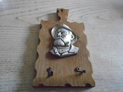 wieszak zawieszka na klucze z PRL-u