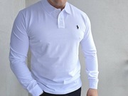 Super jakości Longsleeve Polo 96% Cotton 4% Elestan
