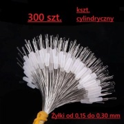 Stopery wędkarskie 300 szt. kształt cylindryczny. 
