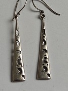 Stare srebrne kolczyki próba 925