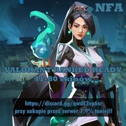 VALORANT | Konto ranked ready | NFA | 41-80 Skinów