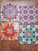 4x poszewki dekoracyjne boho bohema 40x40 Mandala 