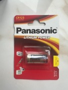 Lithium power CR123A bateria