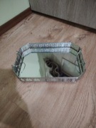 Lustrzaną taca styl vintage