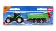 SIKU 1673 TRAKTOR DEUTZ Z ROZRZUTNIKIEM OBORNIKA