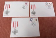 Dowódcy Armii Krajowej trzy koperty ze znaczkami. Warszawa 1991.
