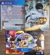 The King of Fighters XIV Edycja Steelbook na PS4. Komplet 3xA. Unikat.