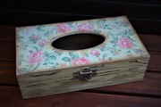 Chustecznik decoupage 