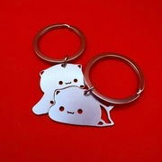 Breloczki dla par kotki