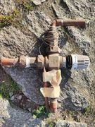 Zawór 3-drożny termostatyczny z sondą do zasobnika CWU