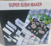 ZESTAW KOMPLET 10  SZT  DO ZAWIJANIA SUSHI  SERCE RÓŻNE KSZTAŁTY  CZARNY. 