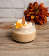 Świeca sojowa naturalna ciastko w słoiczku 