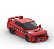 Klocki wzór LEGO MITSUBISHI LANCER EVO Autko Samochodzik Hit Prezent 