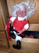 Mikołaj krasnal świąteczna dekoracja 27 cm