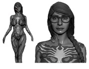 Mia Khalifa Venom - plik STL do druku 3D