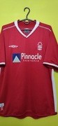 koszulka  t-shift domowa klubu piłkarskiego Nottingham Forest z2002-2003 