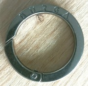 metalowe kółko zawieszka zaczep do breloczka Burga 