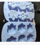 7 RÓŻNYCH form silikonowych babeczki mydło uniwersalne CENA 1 SZT