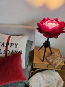 Abażur "Kwiat" z włoskiej krepy