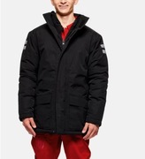 czarna zimowa kurtka BASIC PARKAS  z odblaskami r. XL  