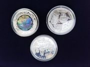 3 monety 20 zł, Noc Świętojańska , Dożynki , Polacy ratujący Żydów 