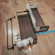 Półki ścienne włoska produkcja. Do łazienki lub kuchni salonu 2 szt zestaw