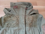 Parka 5 10 15 kolor khaki nowa bez metki 140